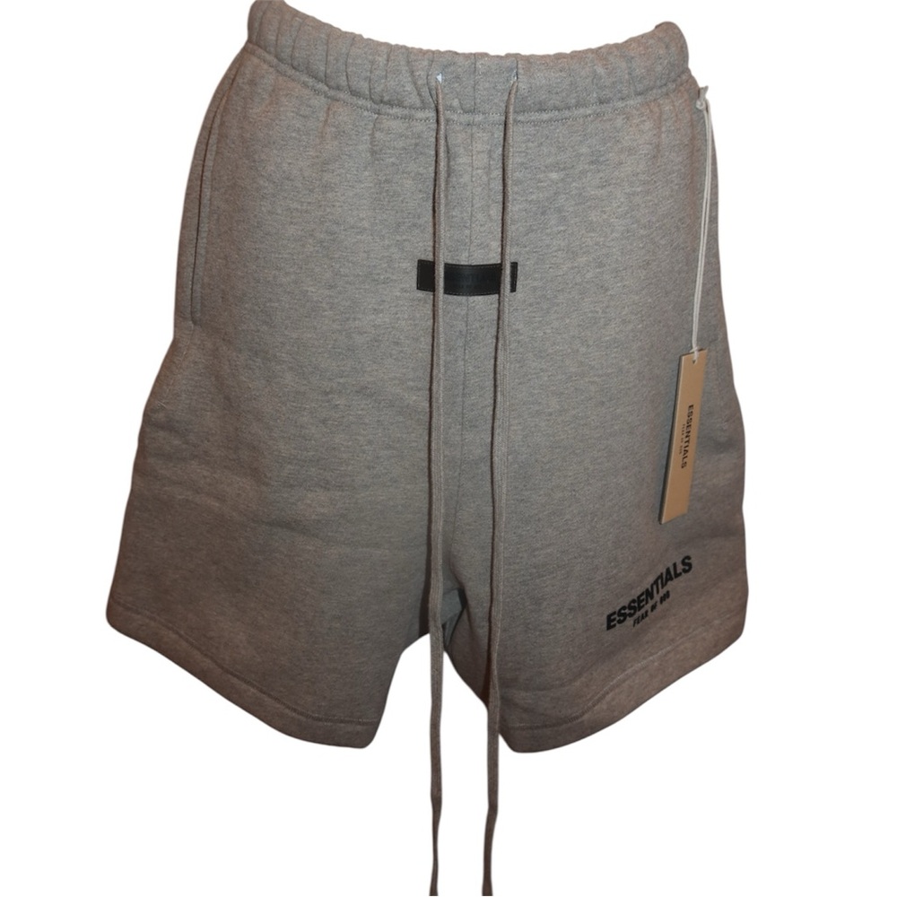 NWT Fear of God Essentials Dark Oatmeal Athletic Shorts | XXS